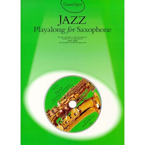 Guest Spot: Jazz Playalong for Alto Saxophone