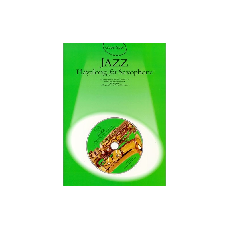 Guest Spot: Jazz Playalong for Alto Saxophone