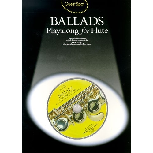 Guest Spot: Ballads Playalong For Flute