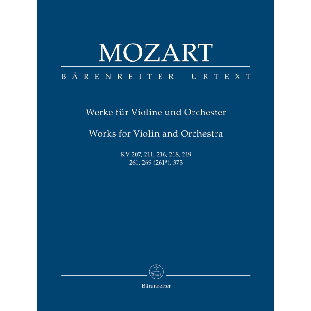 Wolfgang Amadeus Mozart - Works for Violin and Orchestra