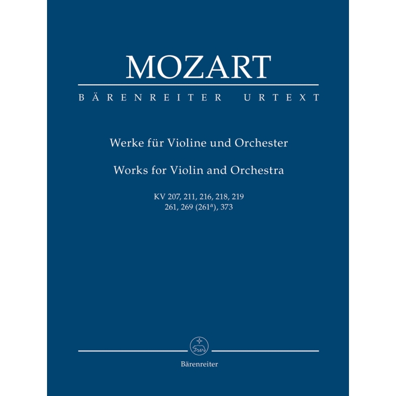 Wolfgang Amadeus Mozart - Works for Violin and Orchestra