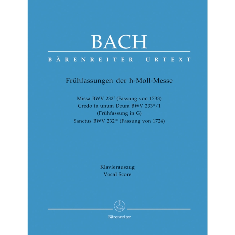 Johann Sebastian Bach - Hohe Messe h-moll BWV232 ( Frühfassung )