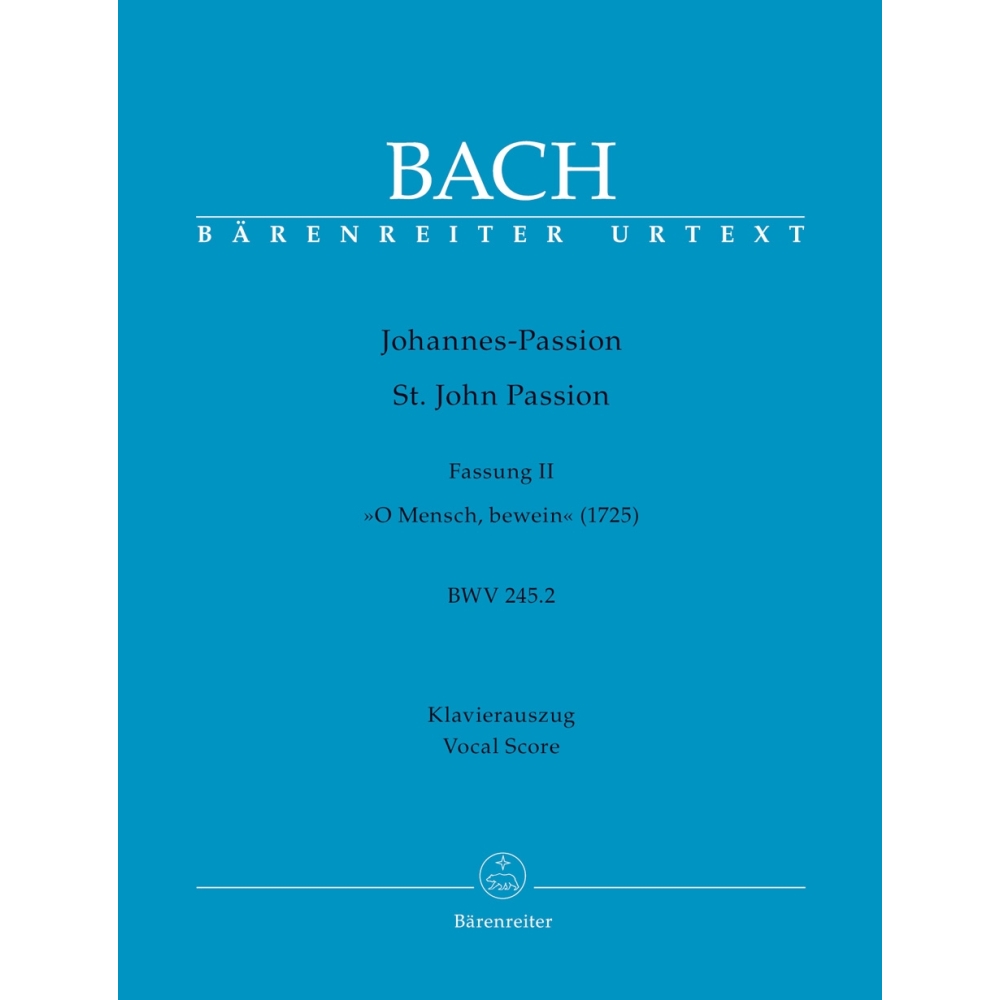 Johann Sebastian Bach - St. John Passion BWV 254.2