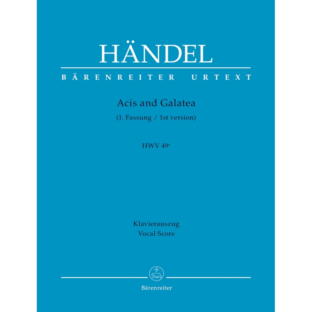 Georg Friedrich Händel - Acis and Galatea HWV 49a, 1st Version