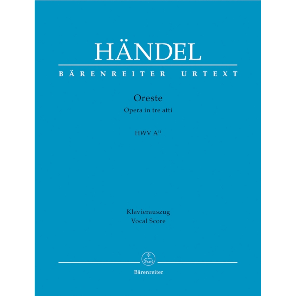 Georg Friedrich Händel - Oreste HWV A11
