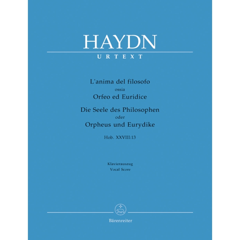 Franz Joseph Haydn - Lanima del filosofo ossia Orfeo ed Euridice
