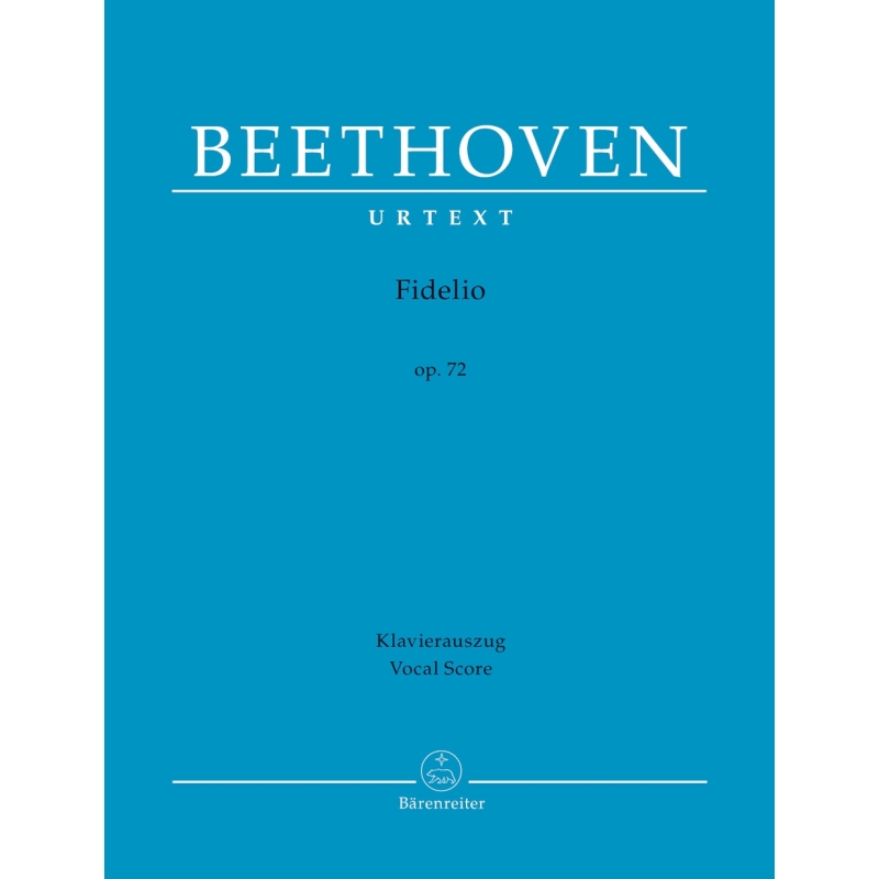 Ludwig van Beethoven - Fidelio Op 72 Per Canto E Piano