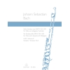 Johann Sebastian Bach - Sechs Sonaten nach BWV 525-530 für Flöte und B.c.