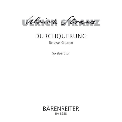 Ulrich Stranz - Durchquerung