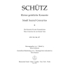Heinrich Schütz - Small Sacred Concertos, Volume 2
