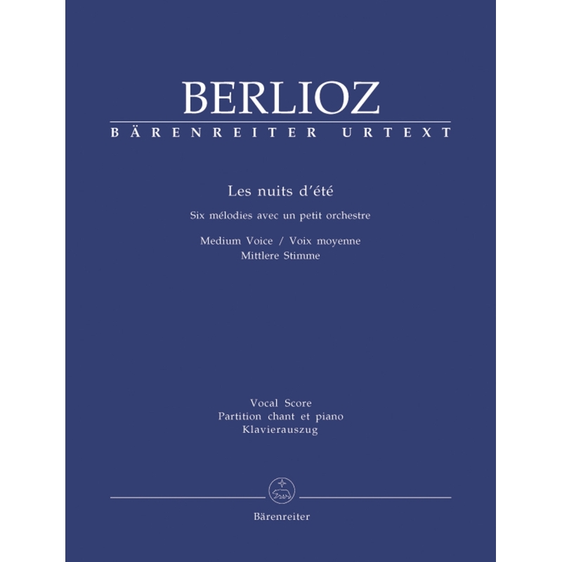 Hector Berlioz - Les nuits d'été for solo voice and orchestra
