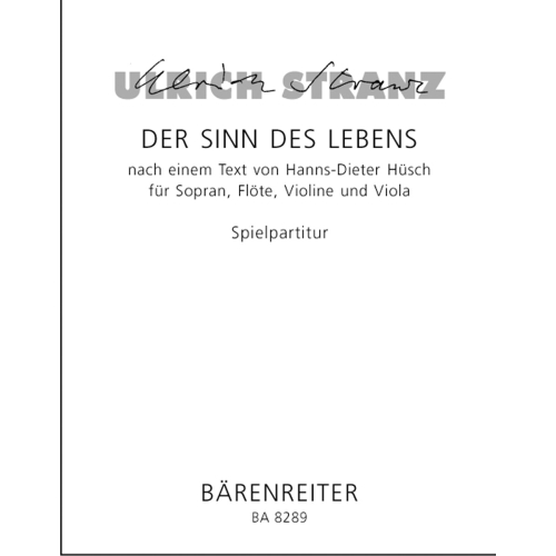Ulrich Stranz - Der Sinn...