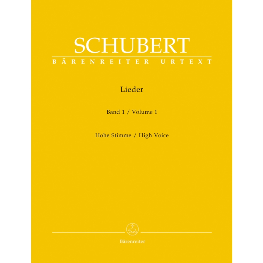 Franz Schubert - Lieder Volume 1 High Voice & Piano