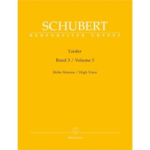 Franz Schubert - Lieder Band 3
