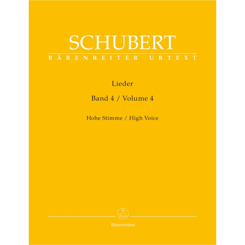 Franz Schubert - Lieder Band 4