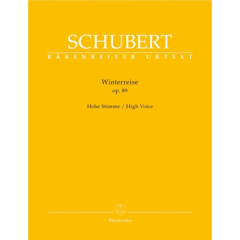 Franz Schubert - Winterreise Op. 89 D 911 - High Voice