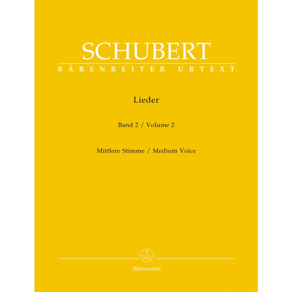 Franz Schubert - Lieder Band 2 - Medium Voice