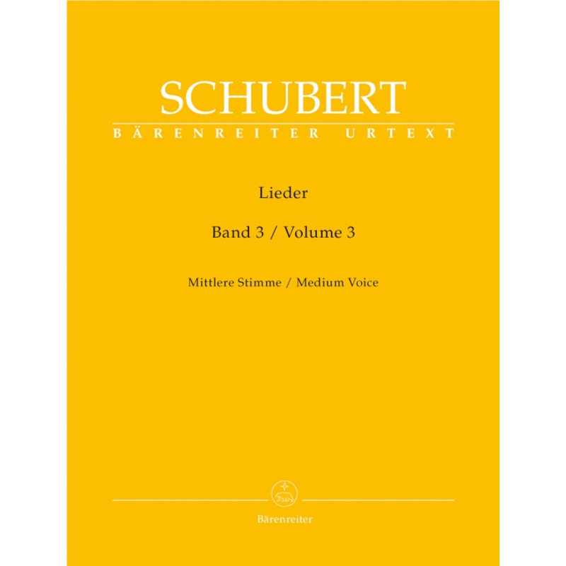 Franz Schubert - Lieder Band 3