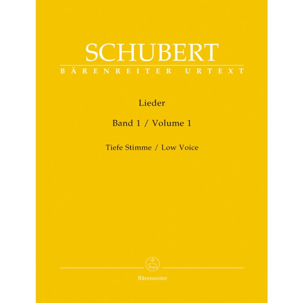 Franz Schubert - Lieder Volume 1 Low Voice & Piano