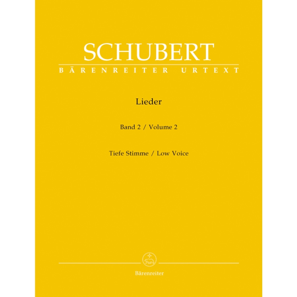 Franz Schubert - Lieder Band 2 - Low Voice