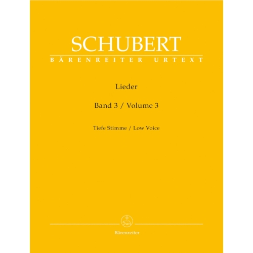 Franz Schubert - Lieder Band 3