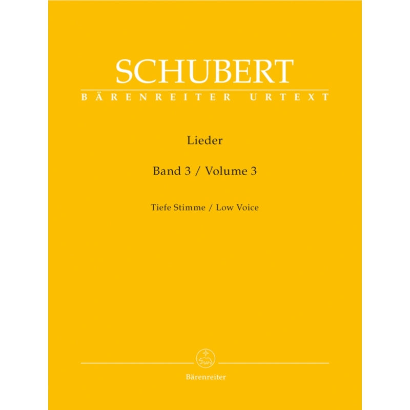 Franz Schubert - Lieder Band 3