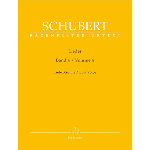 Franz Schubert - Lieder Band 4