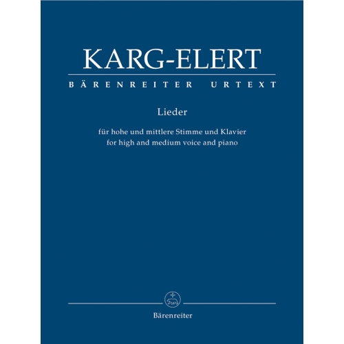 Sigfrid Karg-Elert - Lieder...