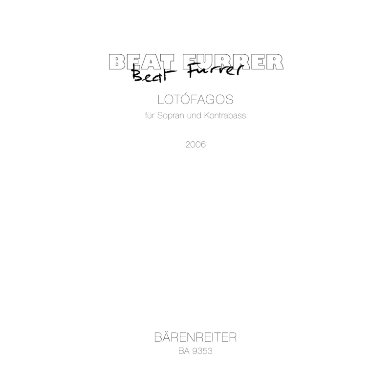 Beat Furrer - lotofagos I