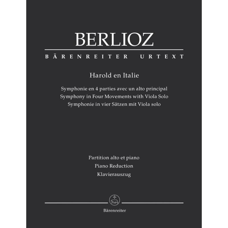 Hector Berlioz - Harold En Italie Hol. 68 For Viola & Piano