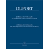 Jean-Louis Duport - 21 Etudes for Violoncello