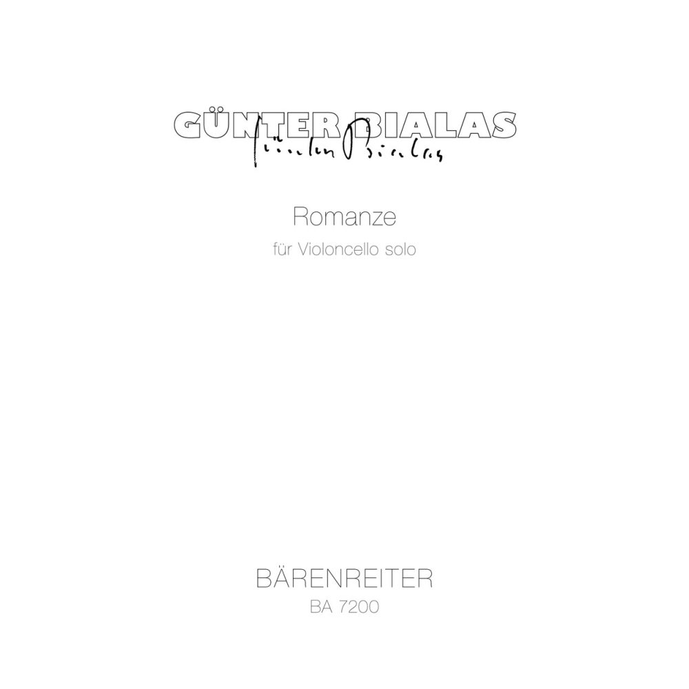 Günter Bialas - Romanze