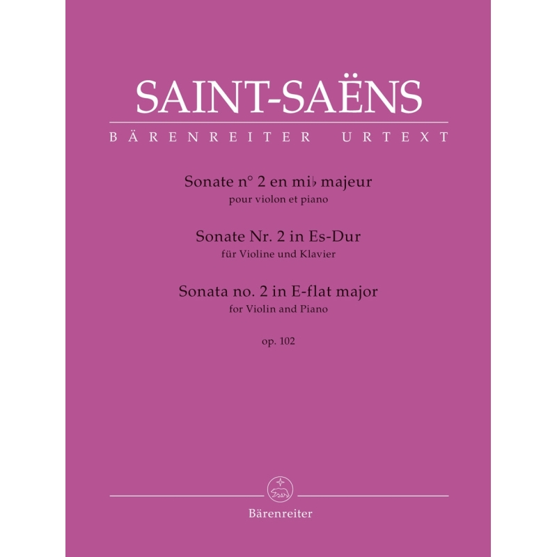 Camille Saint-Saëns - Sonata No 2 for Violin and Piano