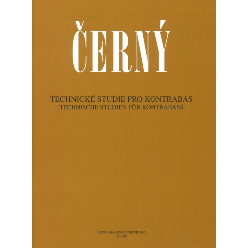 Frantisek Cerný - Technische Studien fur Kontrabass