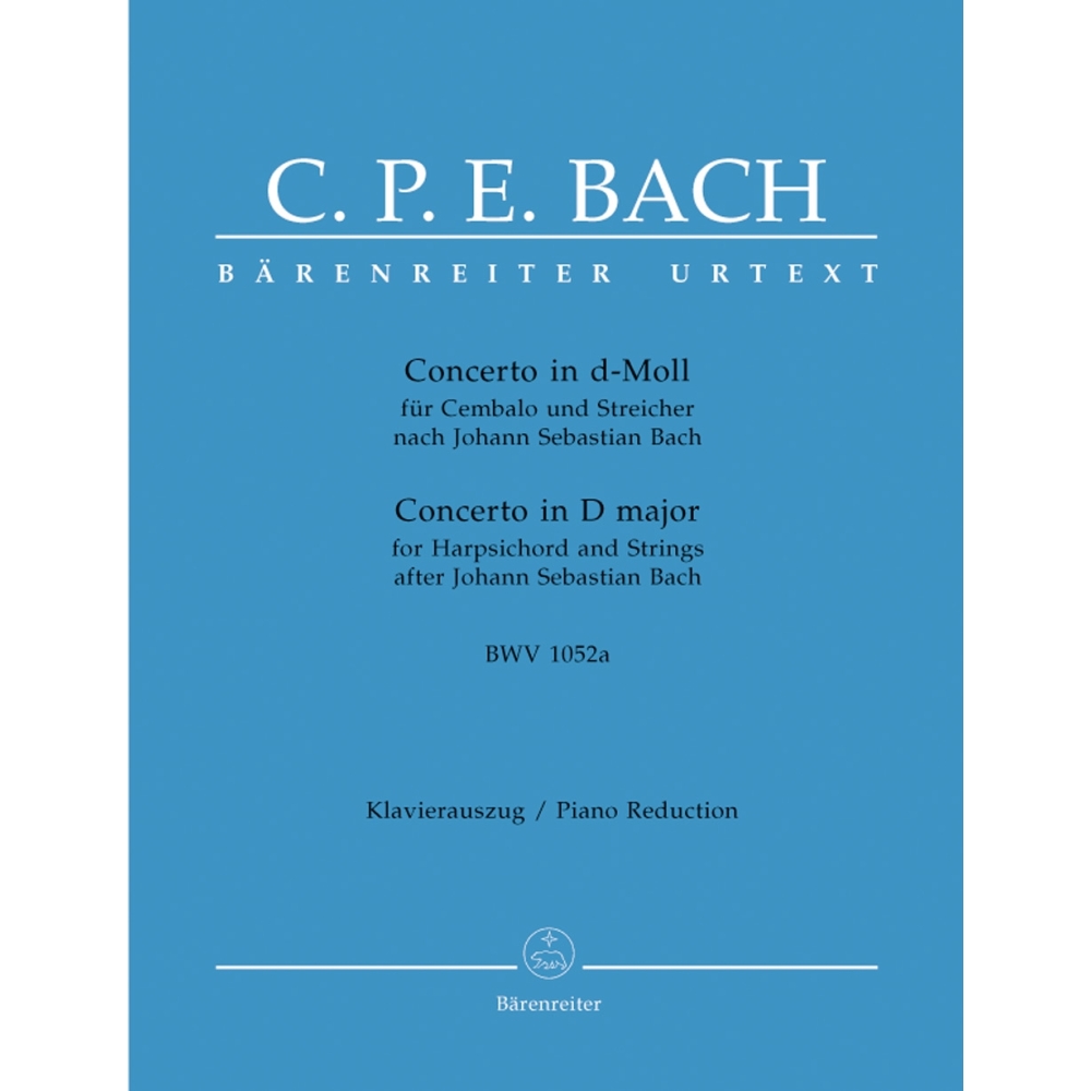 Carl Philipp Emanuel Bach - Harpsichord Concerto D Minor Bwv 1052A