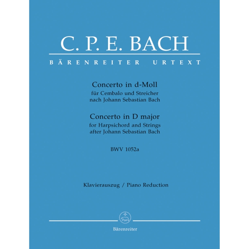 Carl Philipp Emanuel Bach - Harpsichord Concerto D Minor Bwv 1052A