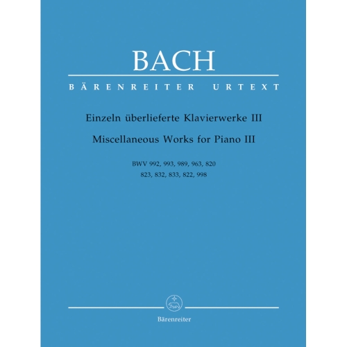 Johann Sebastian Bach -...
