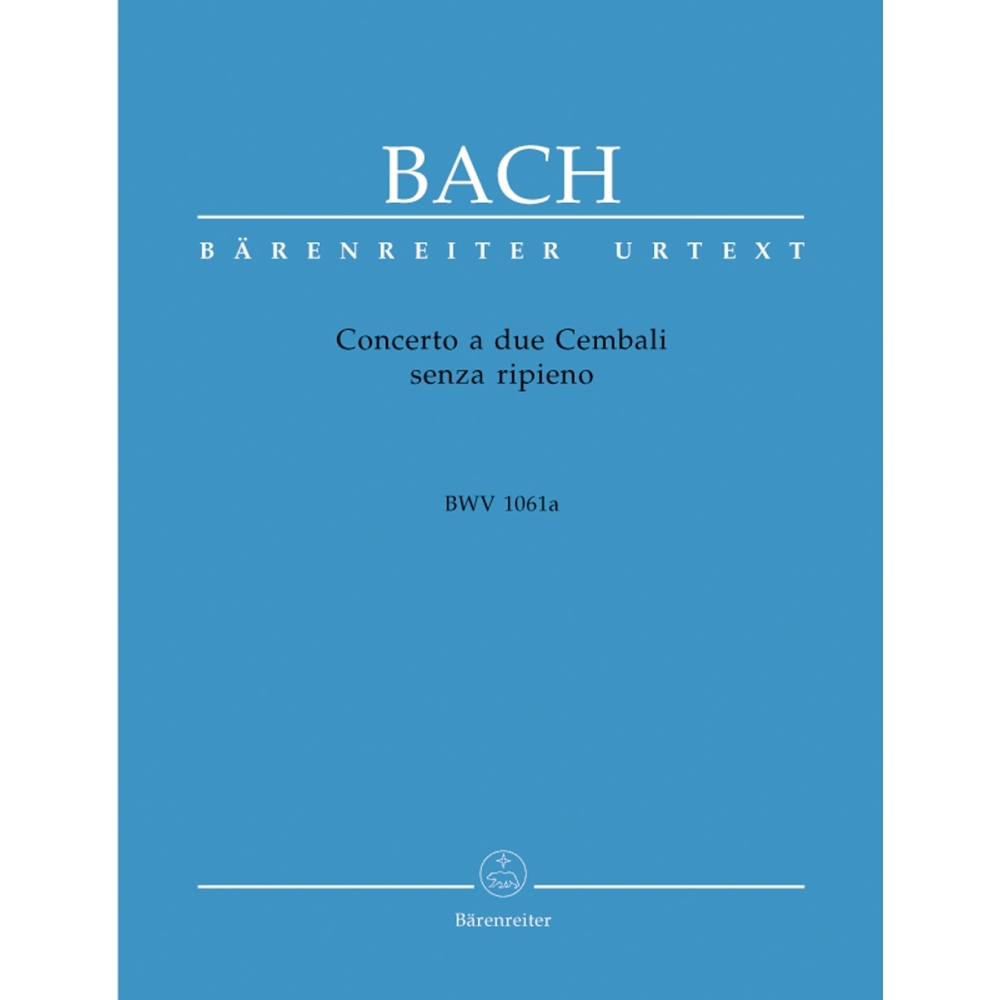 Johann Sebastian Bach - Bach Concert C BWV1061A 2Cembalo