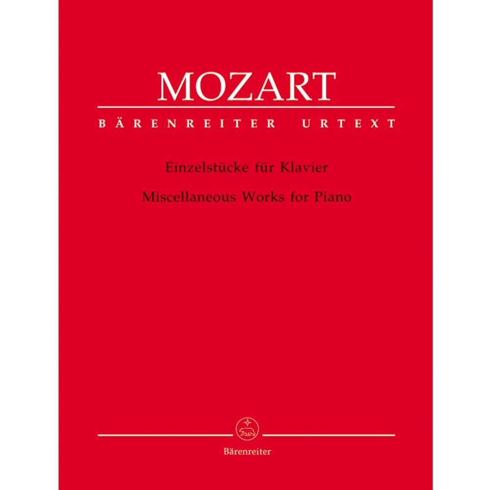 Wolfgang Amadeus Mozart - Miscellaneous Works For Piano