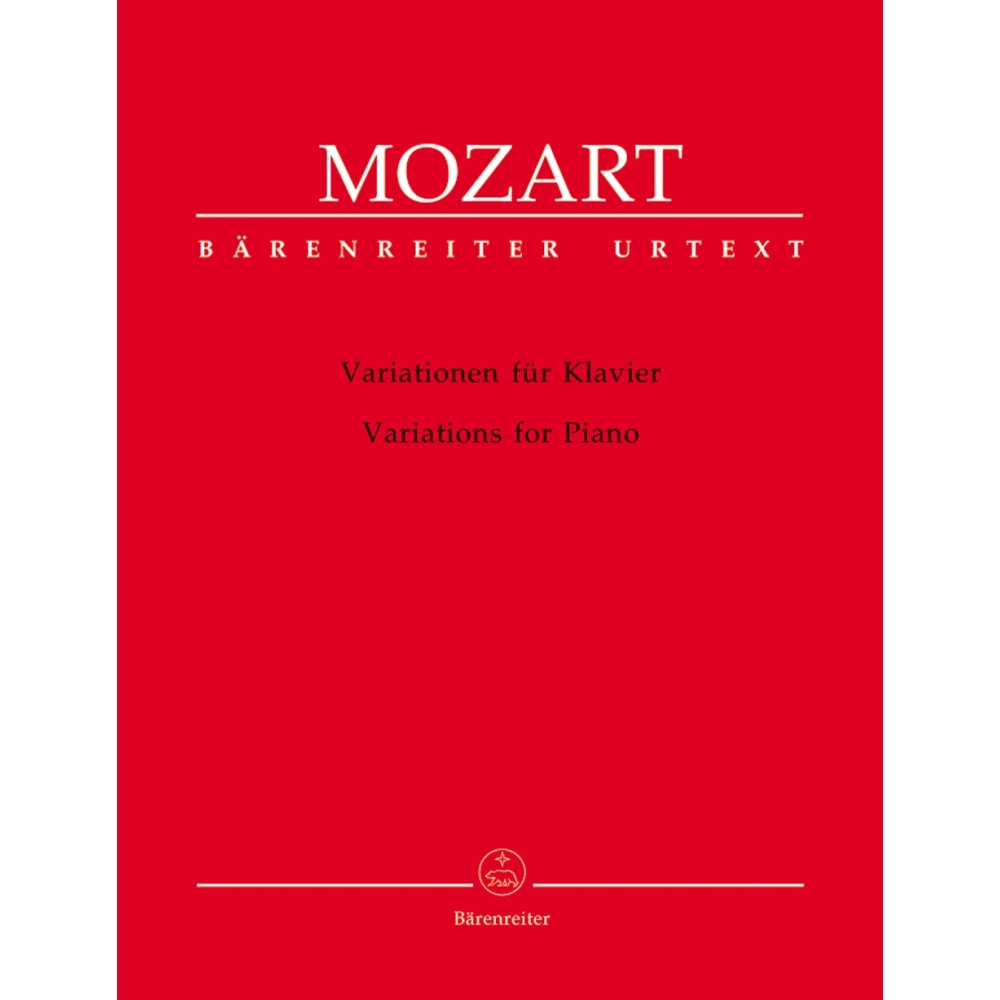 Wolfgang Amadeus Mozart - Variations For Piano