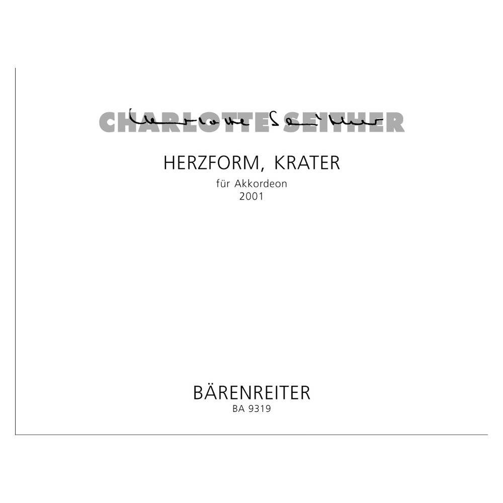 Charlotte Seither - Herzform, Krater