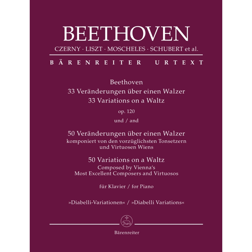Ludwig van Beethoven - 33 Variations on a Waltz op. 120 and Variations