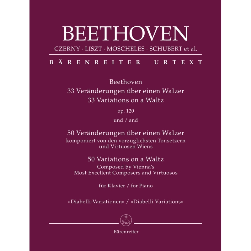 Ludwig van Beethoven - 33 Variations on a Waltz op. 120 and Variations