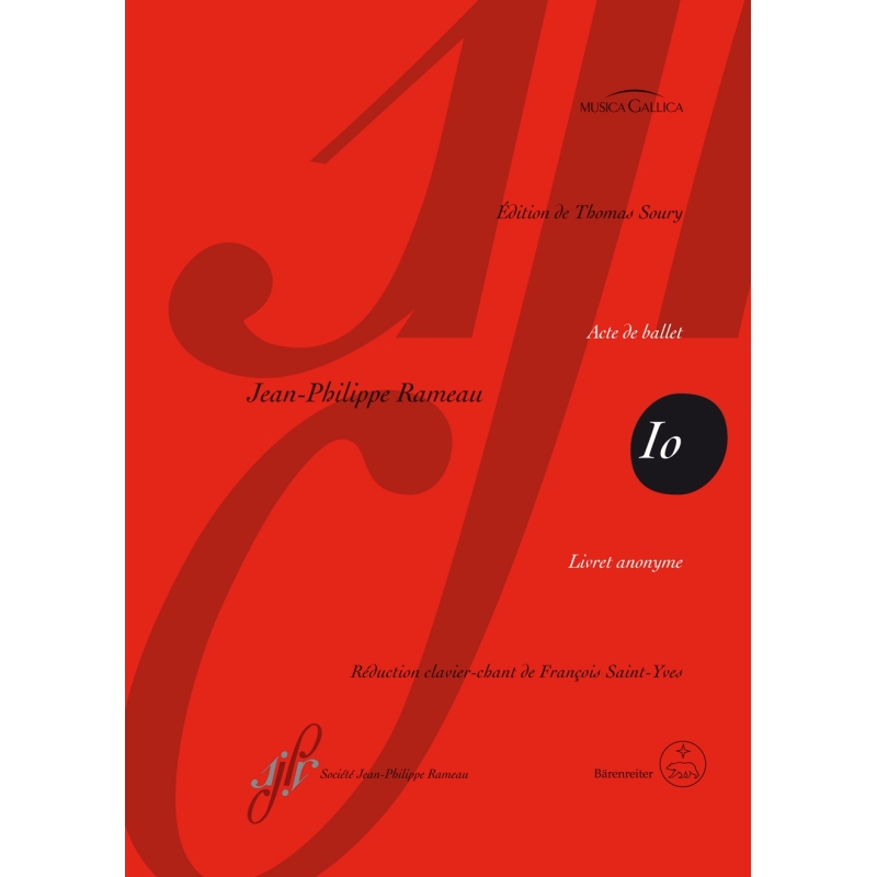 Jean-Philippe Rameau - Io RCT 45 Jean-Philippe Rameau - Io RCT 45