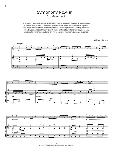 Wade, Richard -  The Young Symphonist, Volume 3 (Violin & Piano)