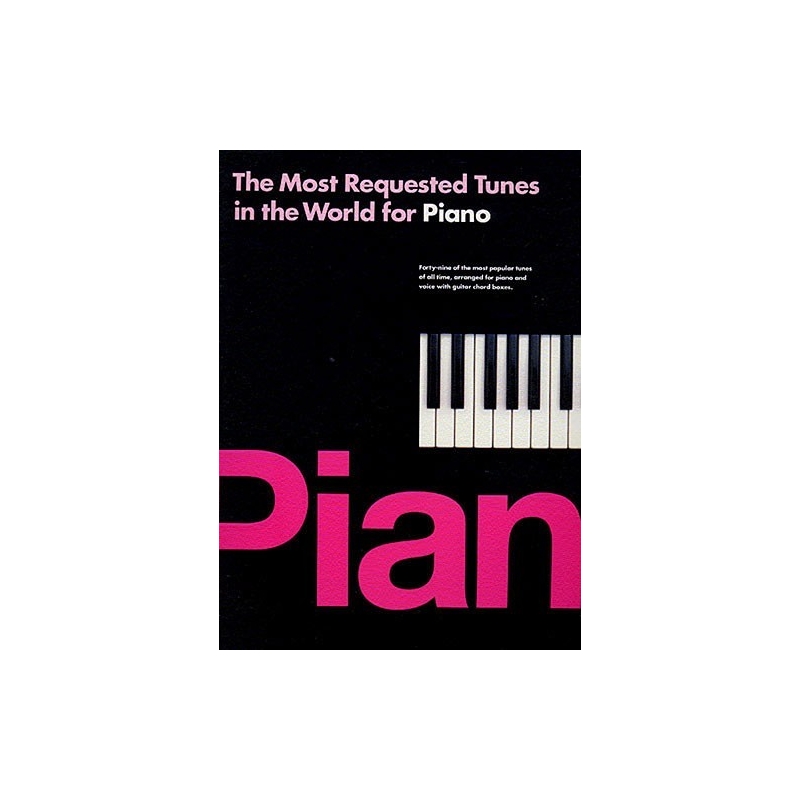 The Most Requested Tunes In The World For Piano