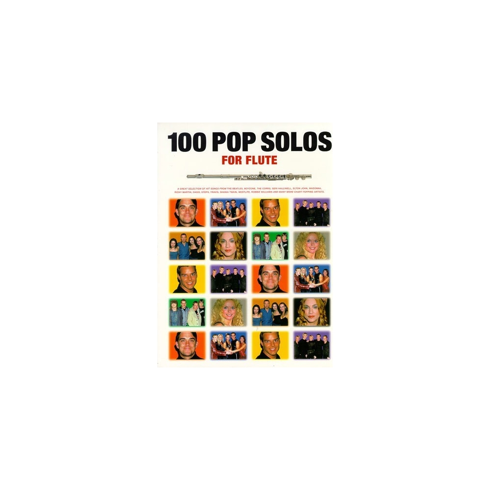 100 Pop Solos For Flute