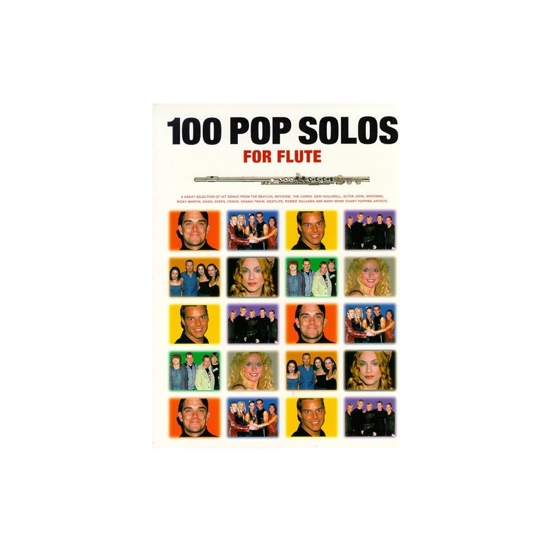 100 Pop Solos For Flute