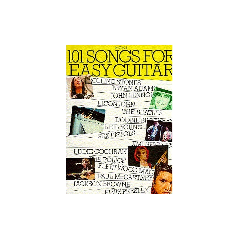 101 Songs For Easy Guitar Book 3