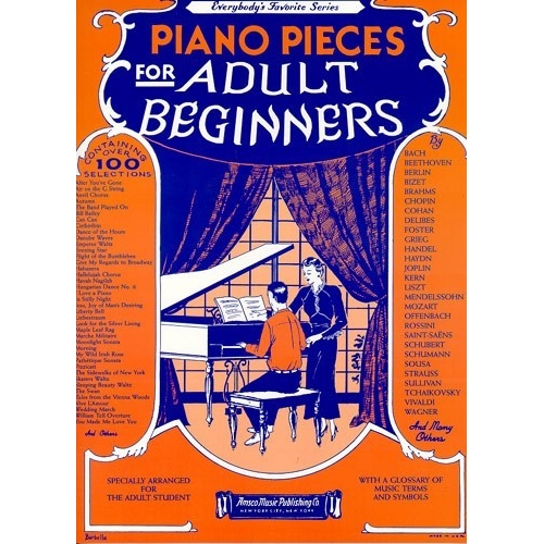 Piano Pieces For Adult...